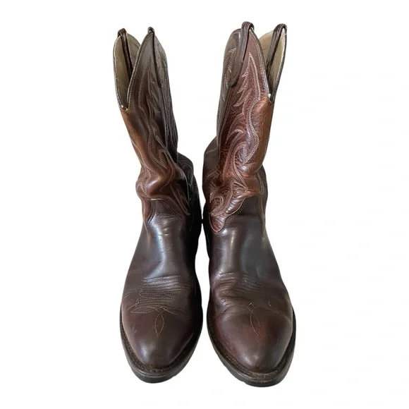 Double H Robert Boots AG7 Work Western 3282 Mens 12 D Medium Brown - Picture 2 of 7